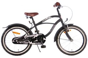 Volare Black Cruiser Detský bicykel - chlapci - 18 palcov - čierny - 95% zmontovaný