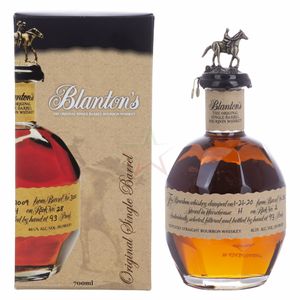 Blanton's The Original Single Barrel Bourbon Whiskey 46,5 %  0,70 lt.