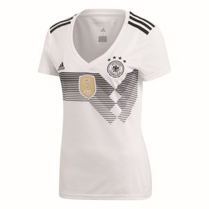 adidas DFB Home Trikot Damen WM 2018 weiß/schwarz XS