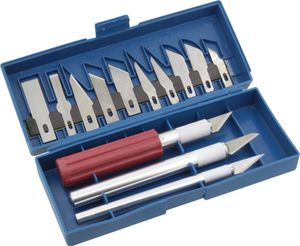 Designer Messer / Skalpell Set 13-teilig