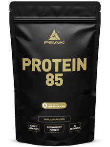 Protein 85 - 900g : Vanilla Pistachio I 30 Portionen I Pulver I Mehrkomponentenprotein I Sojaprotein I Casein I Weizenprotein I Vitaminzusatz