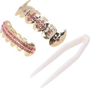 Zahnspange,Zahnspange Set,Goldzahnspange,Metallzahnspange,Hip Hop Zahnspange,Zahnschmuck