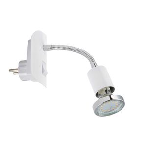 Briloner LED Steckerspot Clip, weiß