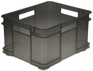 keeeper Aufbewahrungsbox Euro-Box XL "bruno" 28 Liter grau
