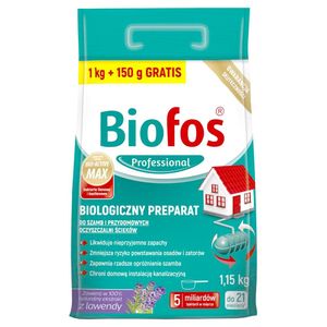 Biofos Prof. 1Kg+150G preparat do dużych szamb /788