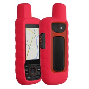 kwmobile Hülle kompatibel mit Garmin GPSMAP 66i - Schutzhülle für GPS Handgerät in Rot
