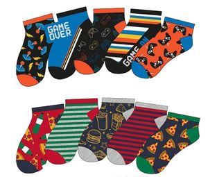 Kinder Jungen Socken  Kurzsocken, 10 Paar,Socken,27-30