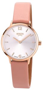 Boccia 3345-04 Damen-Armbanduhr Titan Rosa