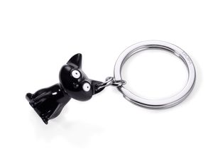 TROIKA Schlüsselanhänger FELIX schwarze Katze