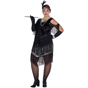 Damen Karnevals Kostüm Charleston, Gr. 58
