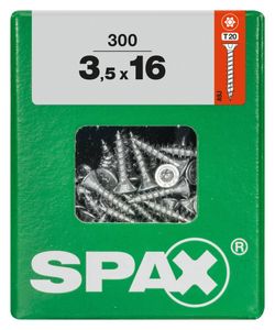 Spax Universalschrauben 3.5 x 16 mm TX 20 - 300 Stk.