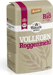 Bauckhof Roggenmehl Vollkorn Demeter -- 1000g x 10  - 10er Pack VPE