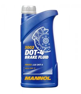 Mannol Brake Fluid DOT-4 Bremsflüssigkeit 910g 3002