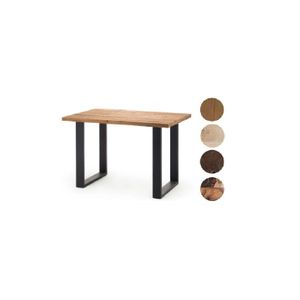 MCA furniture Bartisch Castello - Eiche gekälkt / Anthrazit B 160cm x T 100cm x H 107cm