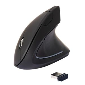 Bezprzewodowa ergonomiczna mysz Q-CONNECT czarna