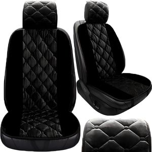 Poťahy sedadiel Auto Univerzálny poťah sedadiel Syntetická koža Slipcovers Auto Seat Cover Auto Seat Predné sedadlo vankúš Auto Black Retoo