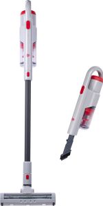Dirt Devil 2-in-1 Akku Staubsauger - DD9006 - 260W - Hand- und Stielstaubsauger - Inkl. Kombibürste und Düse - Akkulaufzeit bis zu 40 Minuten - 3 Einstellungen - weiß/Rot Dirt Devil 2-in-1 Akku Staubsauger - DD9006 - 260W - Hand- und Stielstaubsauger - Inkl. Kombibürste und Düse - Akkulaufzeit bis zu 40 Minuten - 3 Einstellungen - weiß/Rot