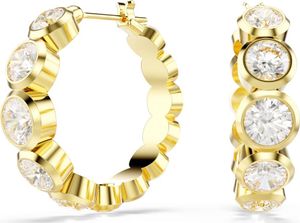 Złote kolczyki Swarovski - 5711483 - Imber
