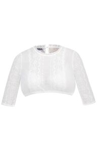 Marjo - Damen Trachten Bluse, GY-6-Gustina-Nova (994000-020037), Größe:42, Farbe:Off White (3497)