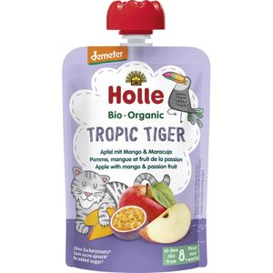 Holle Tropic Tiger Apfel mit Mango & Maracuja -- 100g