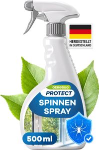 GEROBUG Anti Spinnenspray 500 ml - Spinnenabwehr Spray mit Langzeitwirkung - Mittel gegen Spinnen für Innen und Außen - Spinnen vertreiben im Haus & Garten