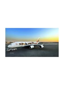 Emirates A380-800 United for Wildlife , Revell Modellbausatz im Maßstab 1:144, 163 Teile, 50,4 cm