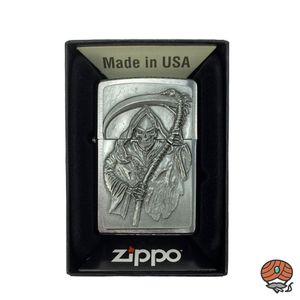 Zippo ZIPPO Benzinfeuerzeug "Reapers Cruse" in silber Silber Gr.los