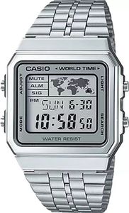 Casio Vintage A500Wa-7 Male Watch (Zd158B) + Kasten Casio Vintage A500Wa-7 Male Watch (Zd158B) + Kasten