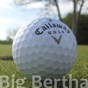 100 Callaway Big Bertha Lakeballs / Golfbälle - Qualität Aaa / Aa