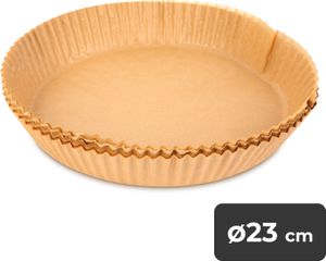 Air fryer papier na pečenie - do teplovzdušnej fritézy - kruh - 23 cm - 50 ks / balenie