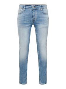 Herren ONLY & SONS Skinny Fit Jeans Basic Denim Hose ONSWARP Tapered -