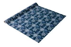SIGEL GP114 Weihnachts-Geschenkpapier, Frosty Night, 5 m x 70 cm, 80 g/m²