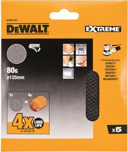EXTR. DEWALT Schleifgitter K80 (5 St.) DTM3103
