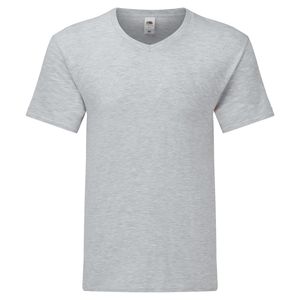 Fruit of the Loom Iconic 150 V-Neck T-Shirt Farbe: graumeliert Größe: L