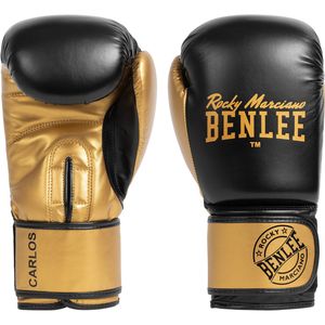 Benlee Carlos Boxhandschuhe 10 Unzen schwarz/gold