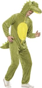 Krokodil Kostüm, enthält Jumpsuit mit Kapuze Krokodil Kostüm, enthält Jumpsuit mit Kapuze