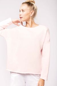 Kariban Damen Sweatshirt Oversize Sweater K471 Grau Light Grey Heather S/M