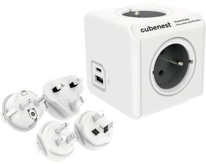 Adaptér Powercube USB PD 20W + 4 adaptéry