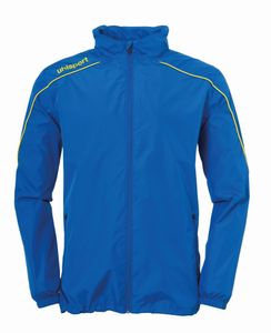 uhlsport Stream 22 Allwetterjacke azurblau/limonengelb M