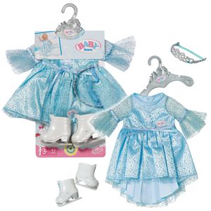 BABY born Eisprinzessinnen-Kleid mit Schlittschuhen und Tiara für 43 cm Puppen BABY born Eisprinzessinnen-Kleid mit Schlittschuhen und Tiara für 43 cm Puppen