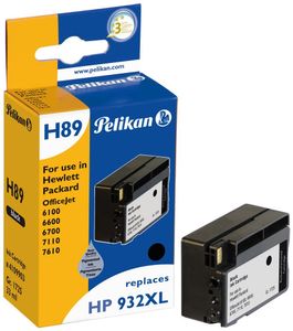 Pelikan H89 Tintenpatrone - Remanufactured für HP (CN053AE) - Schwarz - Tintenstrahl - 1er Pack