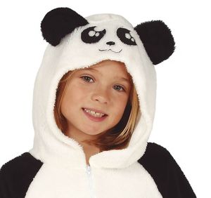 Uni Kinder Kostüm Panda Bär Han Li, Größe:7- 9 Jahre