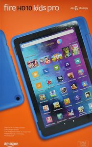 Amazon Fire HD 10 Kids Pro Tablet 25,6 cm (10,1 Zoll) Full HD Display (1080p), ab 6 Jahren, 32 GB Speicher, kindgerechte Hülle in Himmelblau