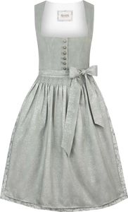 Dirndl Viktoria 70cm Länge salbei 44