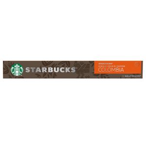 Starbucks Colombia by Nespresso Kaffeekapseln fruchtig nussig 57g, 10 Kapseln