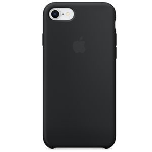 Apple iPhone 8 / 7 Silikon Case, schwarz