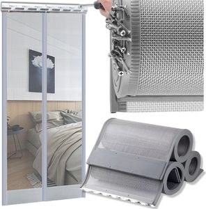 Hochwertiger Türschutz aus Gummi – Fliegenvorhang für die Tür – 100 x 230 cm – Magnetverschluss – Gummi-Lamellenschutz – Fliegengitter für die Tür grau – höhenverstellbar! Hochwertiger Türschutz aus Gummi – Fliegenvorhang für die Tür – 100 x 230 cm – Magnetverschluss – Gummi-Lamellenschutz – Fliegengitter für die Tür grau – höhenverstellbar!
