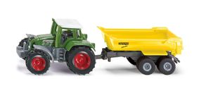 Traktor Fendt z wywrotką kolebową Krampe Siku S1605