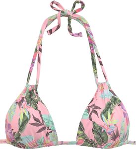 s.Oliver Triangel-Bikini-Top rose-bedruckt Größe 38 C/D s.Oliver Triangel-Bikini-Top rose-bedruckt Größe 38 C/D