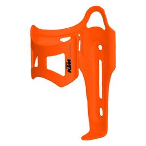 KTM Alu MTB Fahrrad Flaschenhalter - seitliche Entnahme - orange